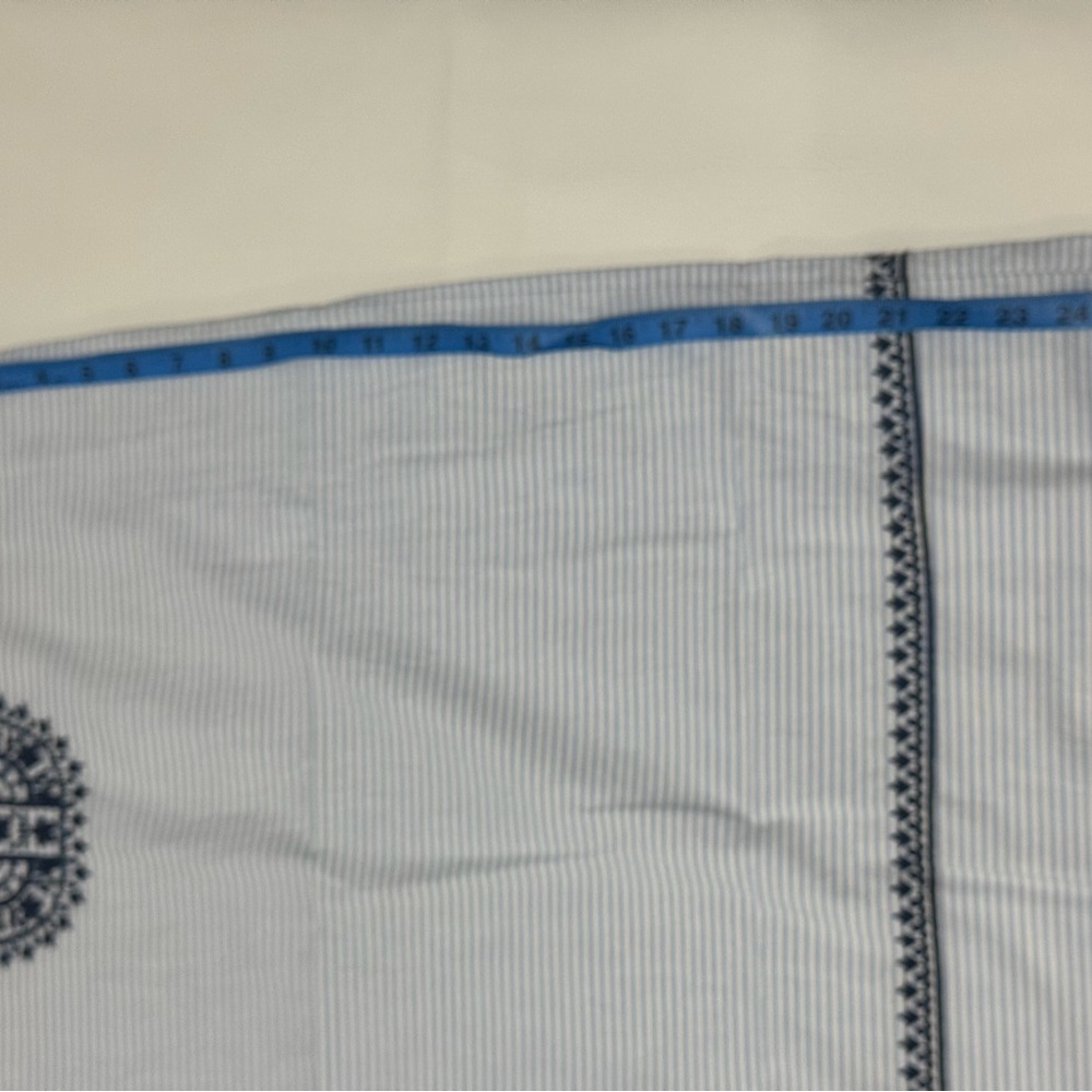 Vineyard Vines White Dress with Navy Embroidery - Picture 12 of 15